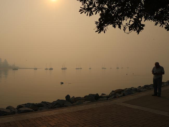 Batemans Bay at 8am on Saturday. Picture: John Grainger