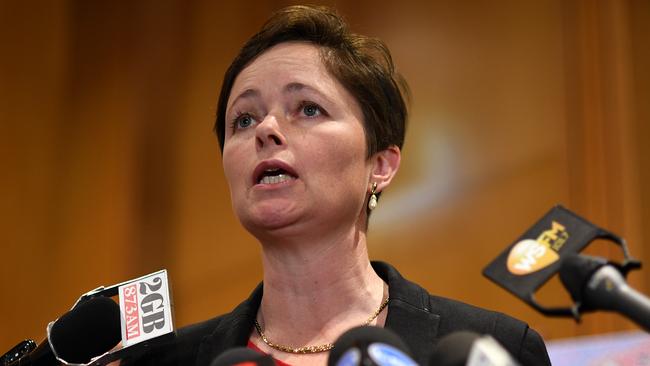 Mental Health Minister Tanya Davies said screening fathers at risk of depression or anxiety can understand what they are experiencing and get help earlier. Picture: AAP Image/Joel Carrett