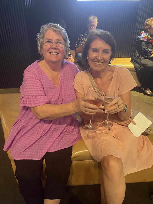 Irene Hickman and Judy Marshall attend Bohemian Rhapsody: Queen's Greatest Hits at the Cairns Performing Arts Centre
