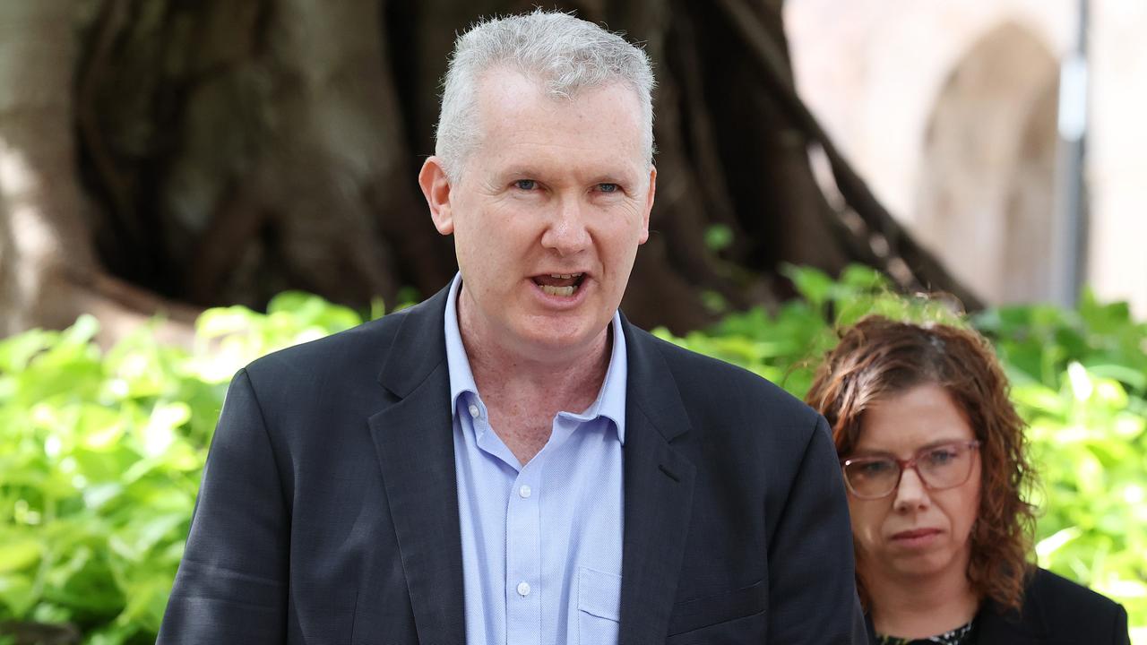 Tony Burke has questioned Mr Morrison’s overseas travels. Picture: Liam Kidston