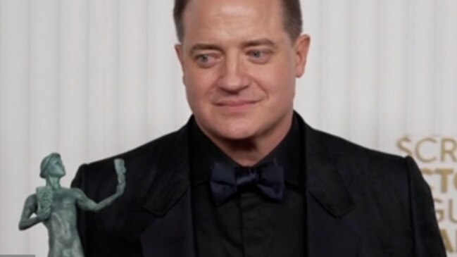 Brendan Fraser Gets Emotional As He Wins Best Actor For The Whale At 2023 Sag Awards The