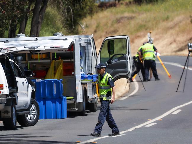 The tragic scene where four people lost their lives in Piries in 2023. Picture: Ian Currie