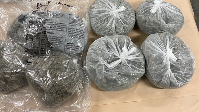 A further eight bags of cannabis were found in a Hyde Park hotel room. Picture: SA Police