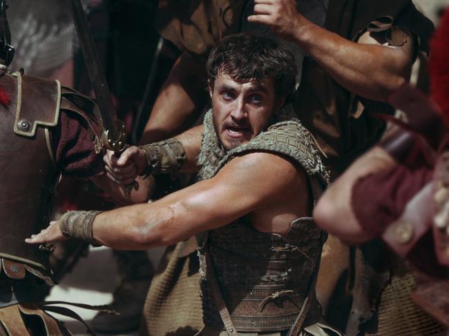 Paul Mescal plays Lucius in Gladiator II from Paramount Pictures.  Picture: Supplied