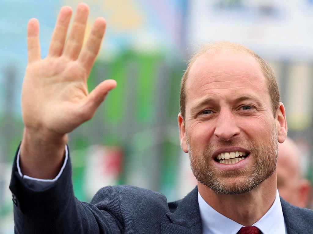 Prince William visits the Swiss Valley Community Primary School in Llanelli, Wales, to meet pupils who took part in the 2024 Urdd Eisteddfod. Picture: AFP