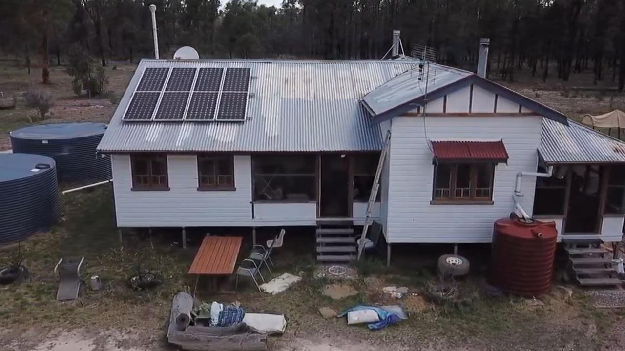 The Wieambilla police massacre house remains untouched. Photo: Liam Kidston