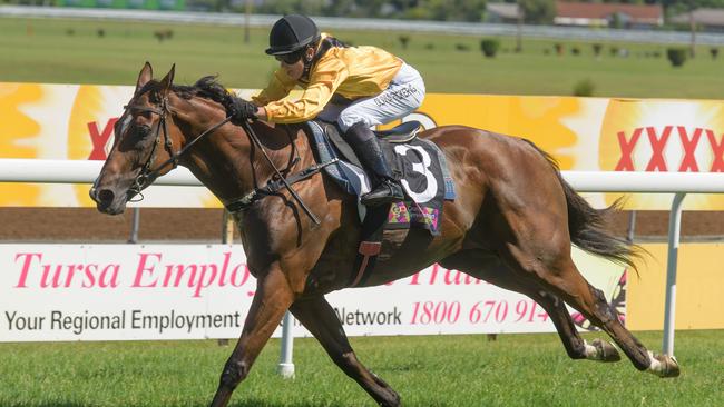 Olivia Pickering at the Clarence River Jockey Club. Picture: Daily Examiner/Adam Hourigan/File.