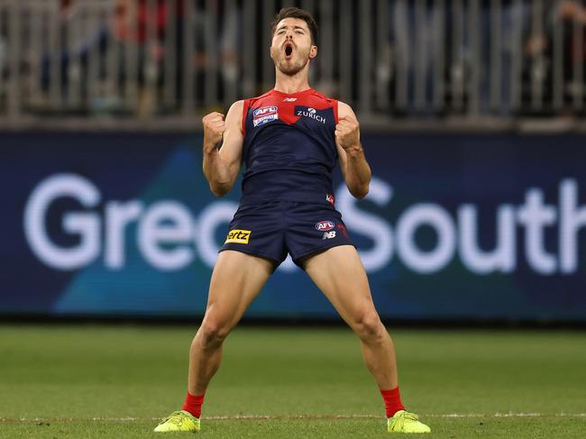 The Demons punished the Bulldogs in the second half. (Photo by Paul Kane/Getty Images)