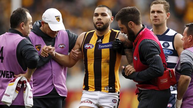 It’s been a long road back for Impey, who tore his ACL in July 2019. Picture: Dylan Burns/AFL Photos