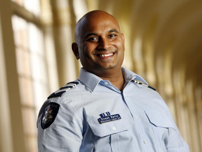 Leading Senior Constable Dinesh Nettur named one of the most prominent Indians in Melbourne. Picture: supplied.