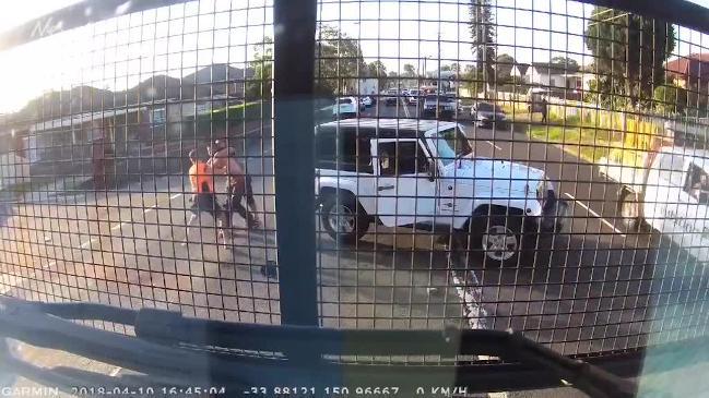 Dash cam footage captures Sydney road rage attack