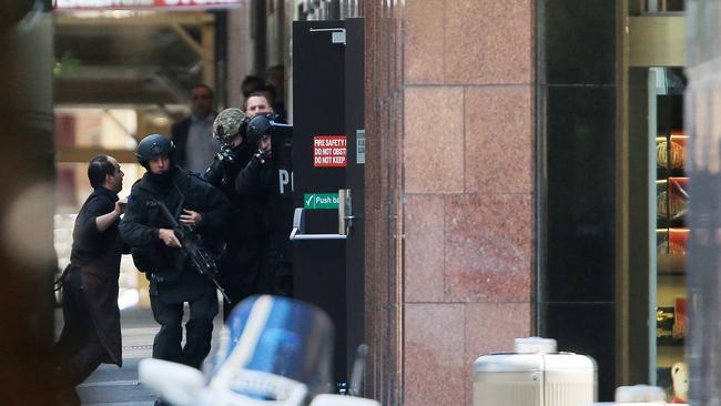 The vuilding came after a review sparked by the Lindt cafe seige in 2014. Picture: Toby Zerna