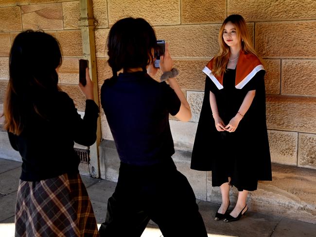 Watch out university graduates – your student loans are set to rise again when 2023 indexing is applied. Picture: NCA NewsWire / Jeremy Piper