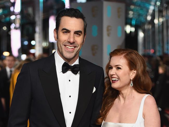 Baron Cohen and Fisher were married for 13 years. Picture: Getty