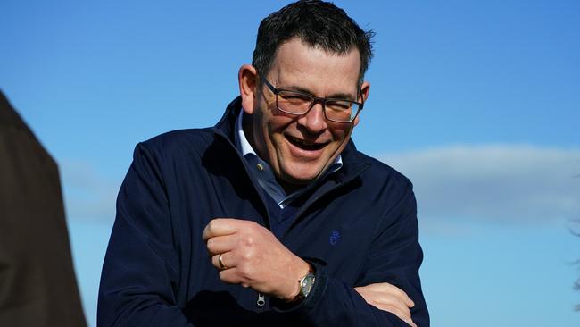 Daniel Andrews will walk away with an eye-watering annual pension. Picture: Luis Enrique Ascui