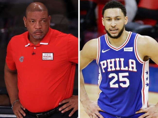 76ers coach reacts to Simmons plot twist