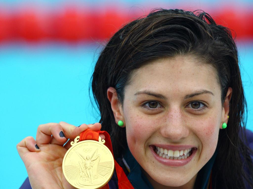 She had a decorated career in the pool. (Photo by Paul Gilham/Getty Images)