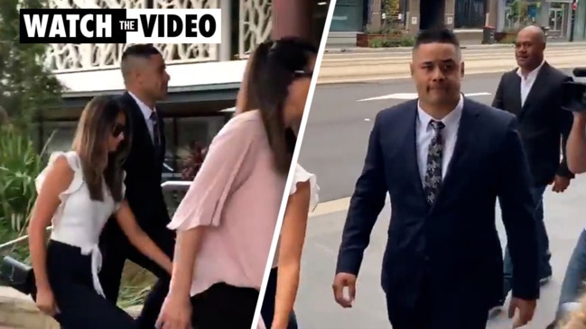 Jarryd Hayne arrives at court for start of sexual assault trial