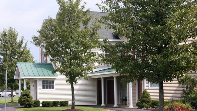 The home of Paul Carter in a suburb of Albany, the state capital of New York. Picture: Stuart Ramson