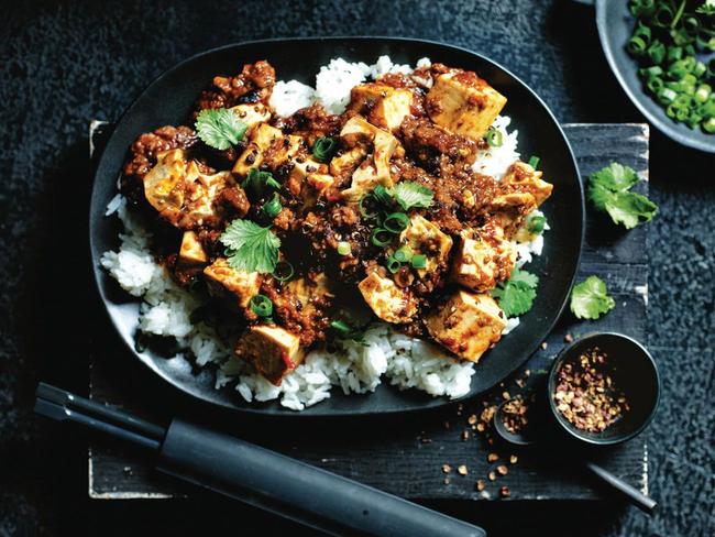 Mapo tofu.