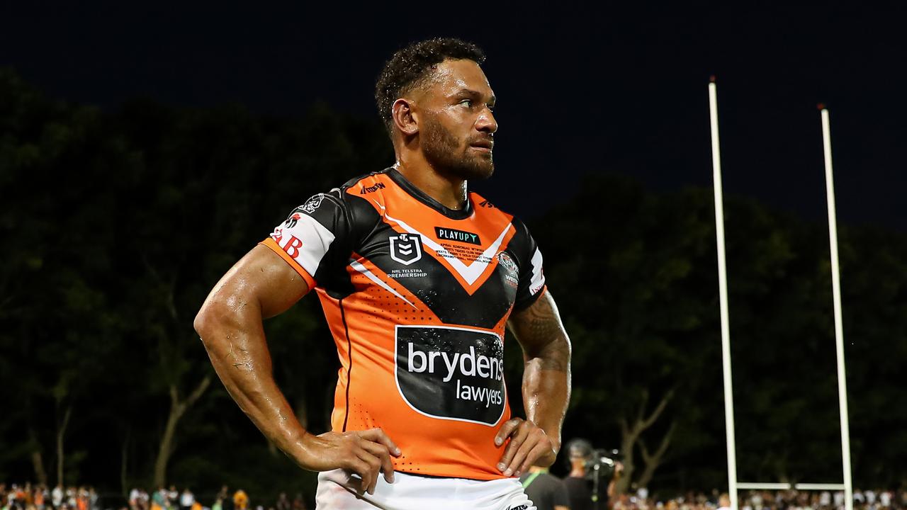 Api Koroisau must start for the battling Tigers. NRL Imagery