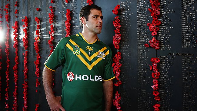 The story behind the 2023 ANZAC Round jersey; Corporal Cameron