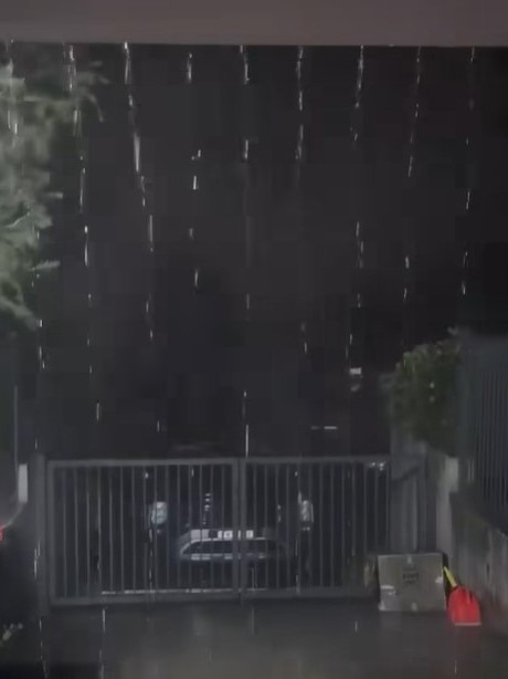 The rain has smashed the coast of NSW. Picture: Facebook