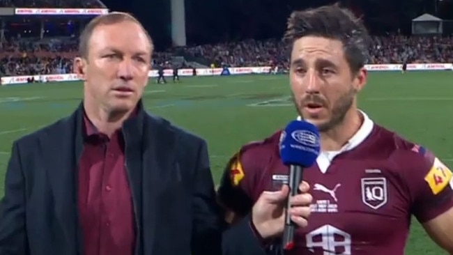 Lockyer and Hunt have the same voice. Photo: Channel 9