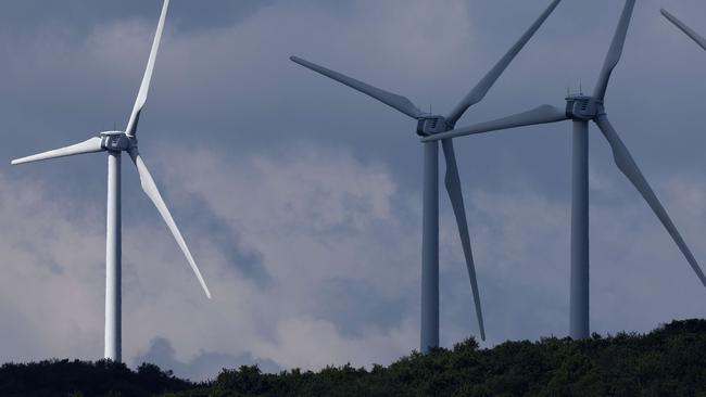 The renewable energy zones are part of NSW’s move to transition from coal-fired energy to cleaner forms of generation such as solar and wind farms over time. Picture: AFP