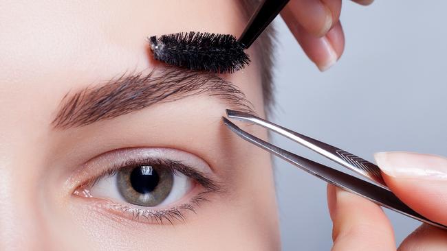 Eyebrow care is on the increase. Photo: iStock