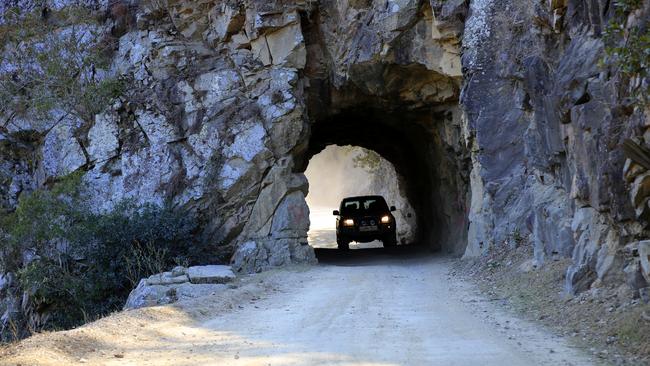 The Old Glen Innes road, which Newton Boyd is located on, was once the only way from the coast to the tablelands. It passes through this hand-carved tunnel near the historic goldmining township of Dalmorton.