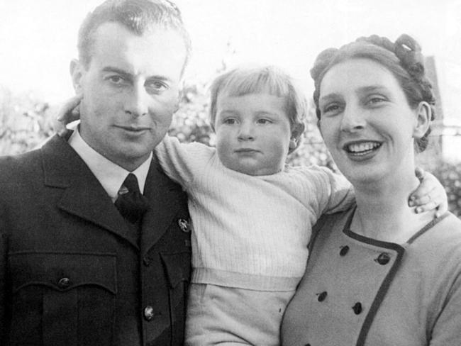 Gough Whitlam and wife Margaret with the couple’s first child, baby Anthony or Little Tony, in 1944.