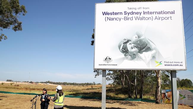 Earthworks are taking place onsite. Picture: Mark Kolbe/Getty Images