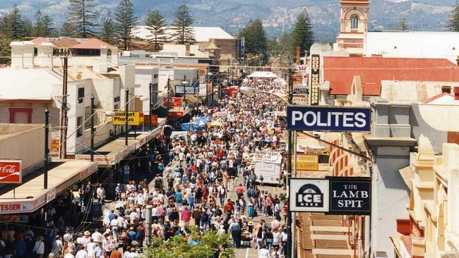 Is this how Jetty Road will look after the SANFL grand final? Picture: Phil Hillyard