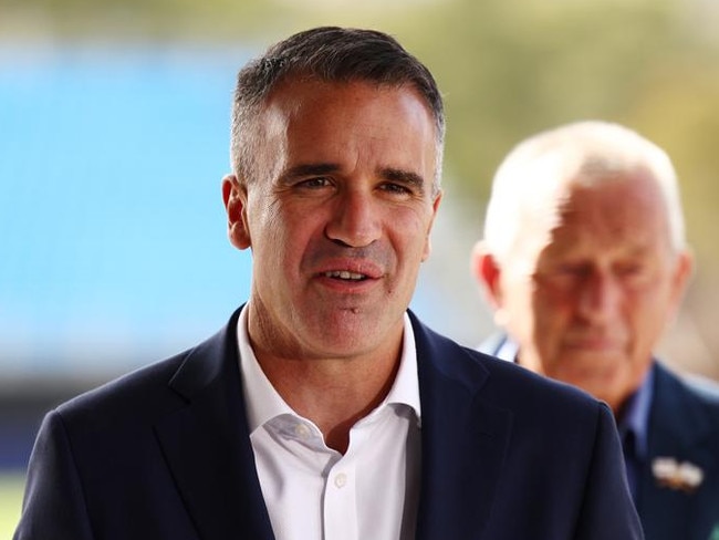 Premier of South Australia, Peter Malinauskas. Picture: Morgan Hancock/AFL Photos/via Getty Images