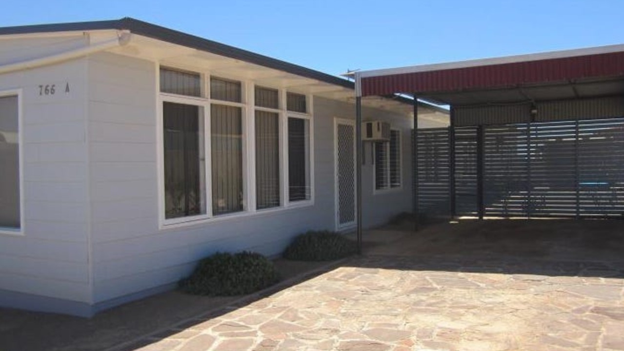 Lot 766A Dynamite Drive, Andamooka, is listed for $150/wk but is just one of five on the market