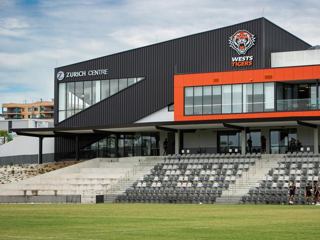 The Tigers have spent more than any other club on their Centre of Excellence in Concord. Picture: Julian Andrew