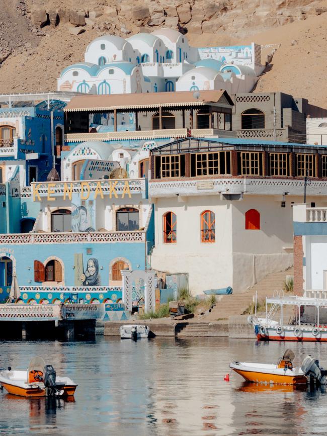 A Nubian village in Aswan.