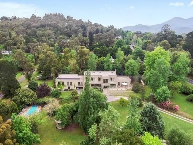 It's like living in your own castle — but it's in Healesville. Picture: Airbnb