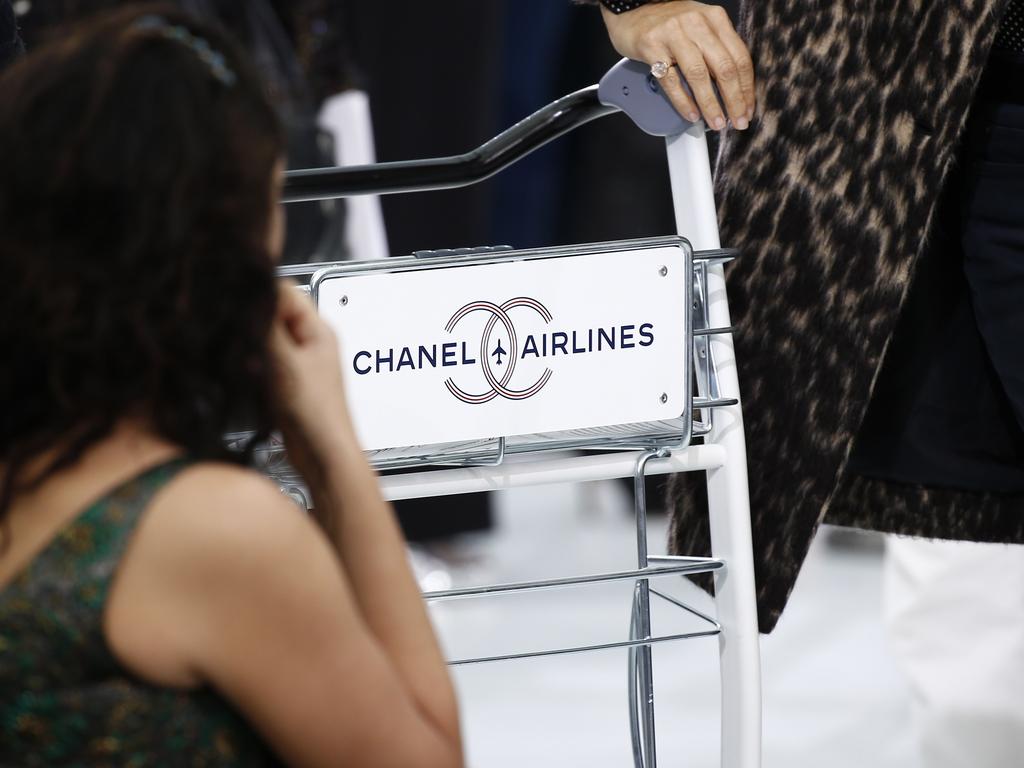 Chanel Airlines takes flight at Paris Fashion Week | news.com.au ...