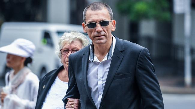 Former NSW secretary of the National Union of Workers Derrick Belan (right) pleaded not guilty to misusing hundreds of thousands of dollars in branch funds. Picture: AAP Image/Brendan Esposito