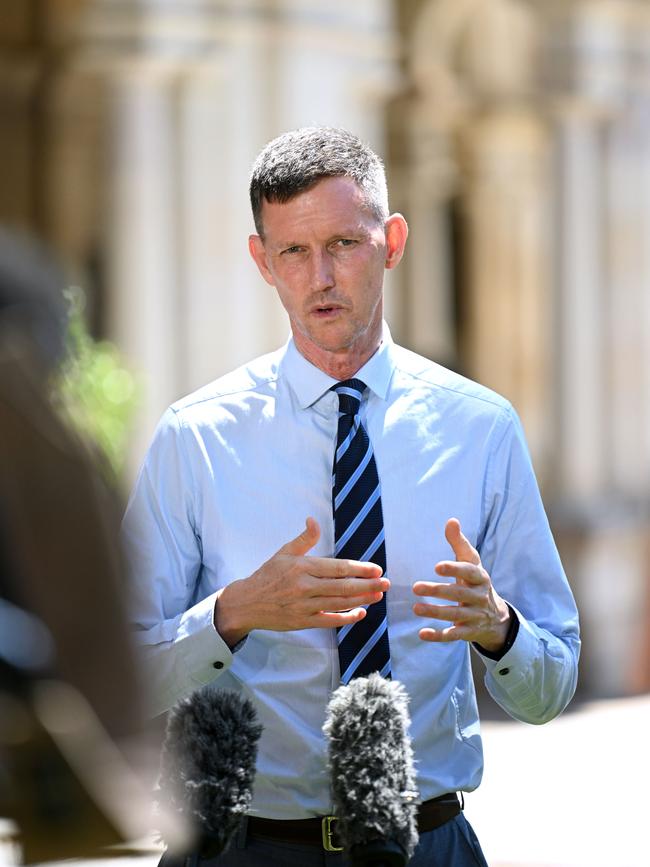 Transport Minister Mark Bailey. Picture: Dan Peled / NCA NewsWire