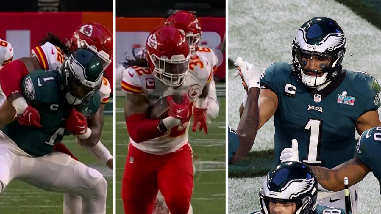 Super Bowl 2023: Late holding penalty lets Chiefs run out clock, prompts  outrage from Eagles fans, LeBron James
