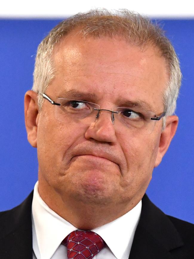 Prime Minister Scott Morrison. Picture: Darren England