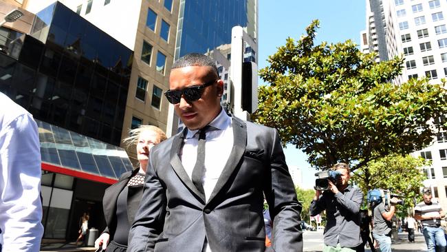 Hopoate was jailed in 2014 for assault. Pic by Justin Sanson