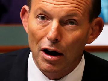 PM Tony Abbott re-introduces the Carbon Tax Repeal Bill in the House of Representatives, Federal Parliament, today.
