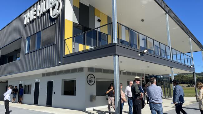 Opening of the Coffs Coast Regional Sports Hub Stage 2 project. Picture: Chris Knight