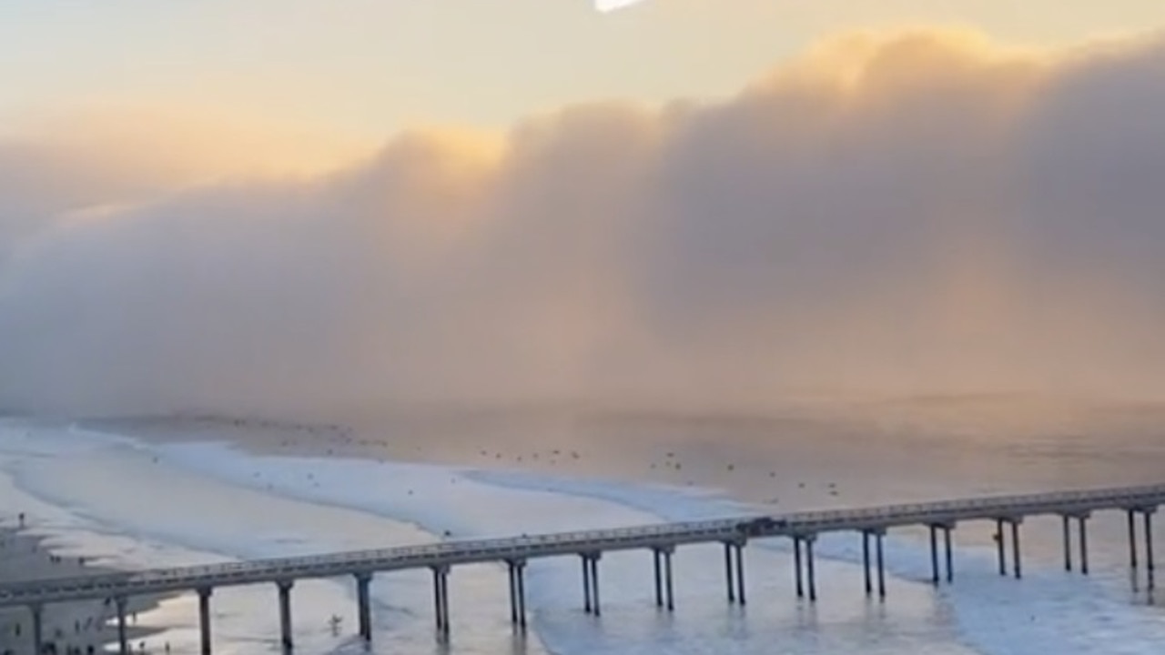 Tsunami fog in San Diego captured in viral TikTok video The Courier Mail