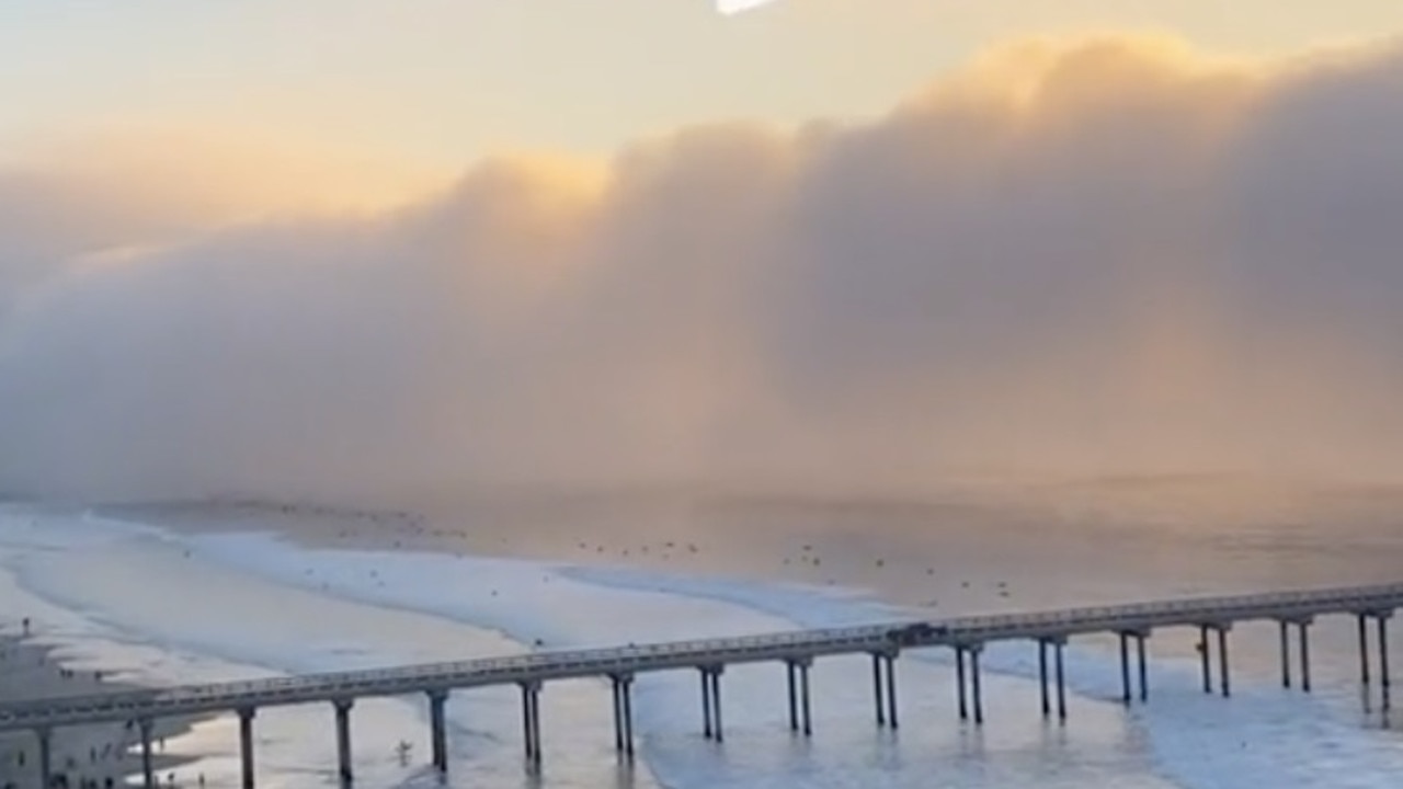 Tsunami fog in San Diego captured in viral TikTok video | Herald Sun