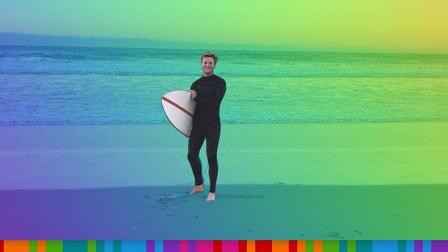 Max is a keen surfer but can already see the impacts of climate change. Picture: Supplied